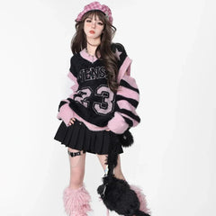 Pastel Gothic Y2K Sweater