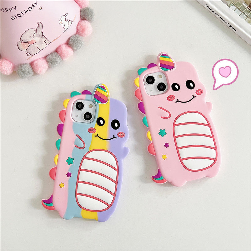 Cartoon Unicorn 3D iPhone Case