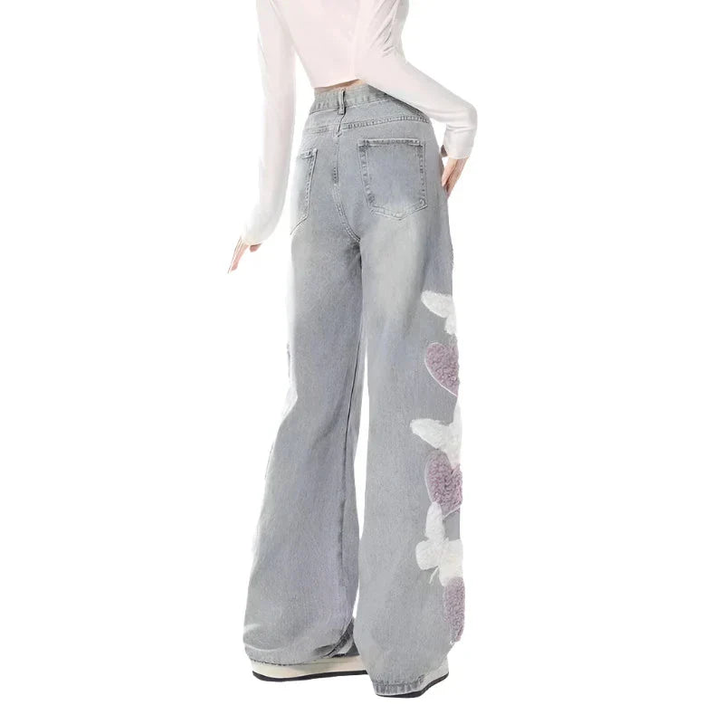Vintage Japanese Heart Jeans