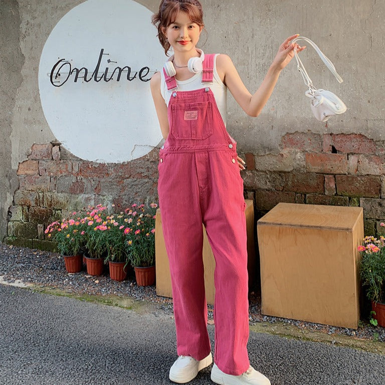 Japanese Summer Denim Overalls