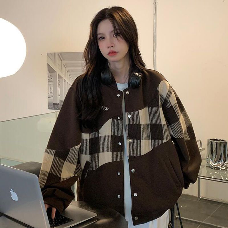 Deeptown Korean Style Baseball Jacket