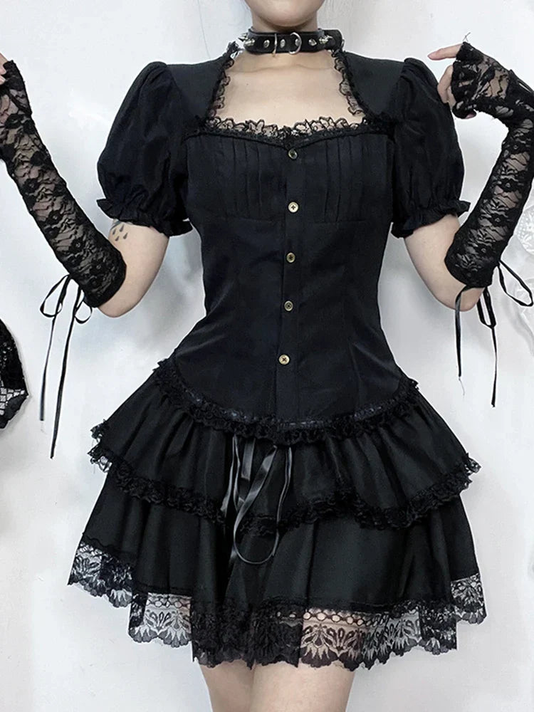 Gothic Lolita Vintage Blouse