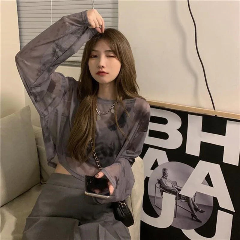 Japanese Tie Dye Sunproof Top