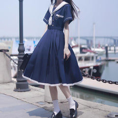 Japanese Sailor Collar Dress