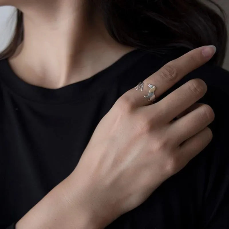 Kawaii Dog Open Ring