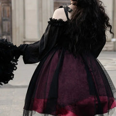 Gothic Lolita Long Sleeve Dress