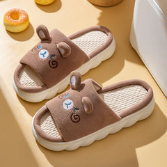 Cute Bunny & Bear Slippers