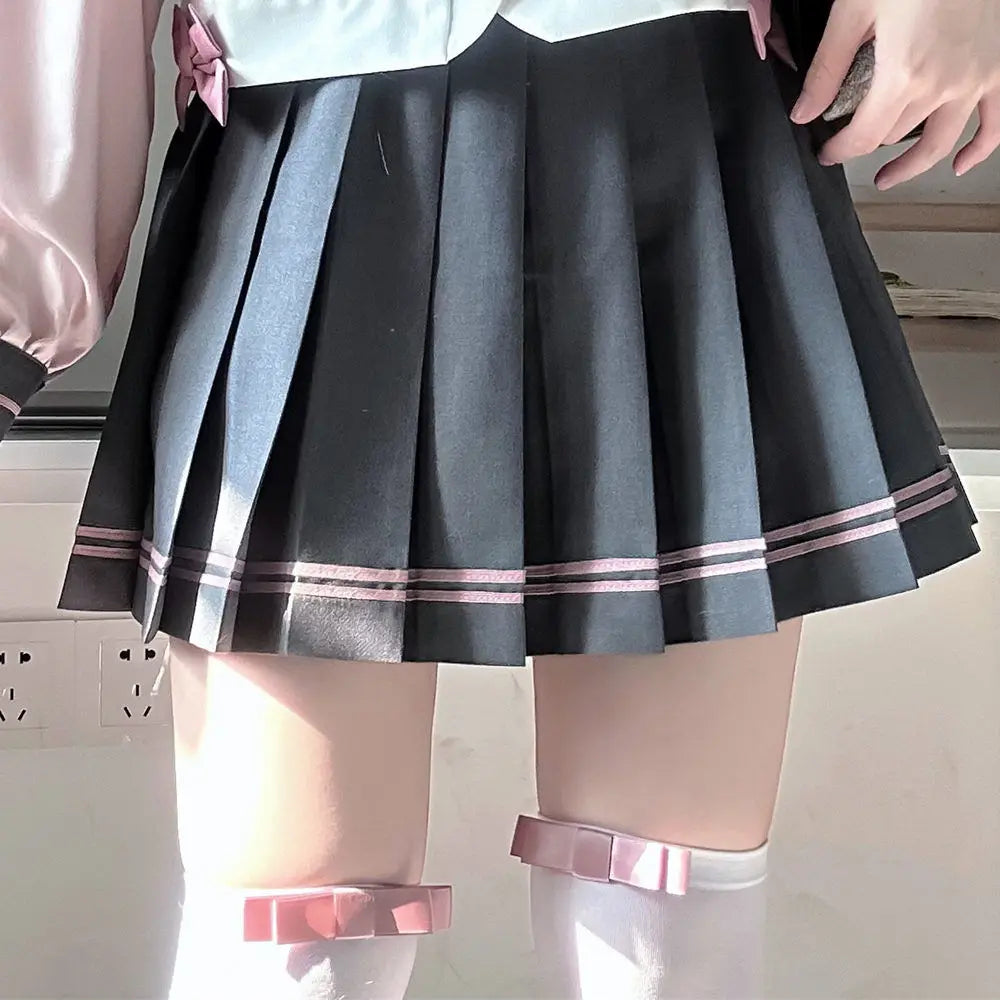 Kawaii Sailor Outfit Set - Shirt & Skirt
