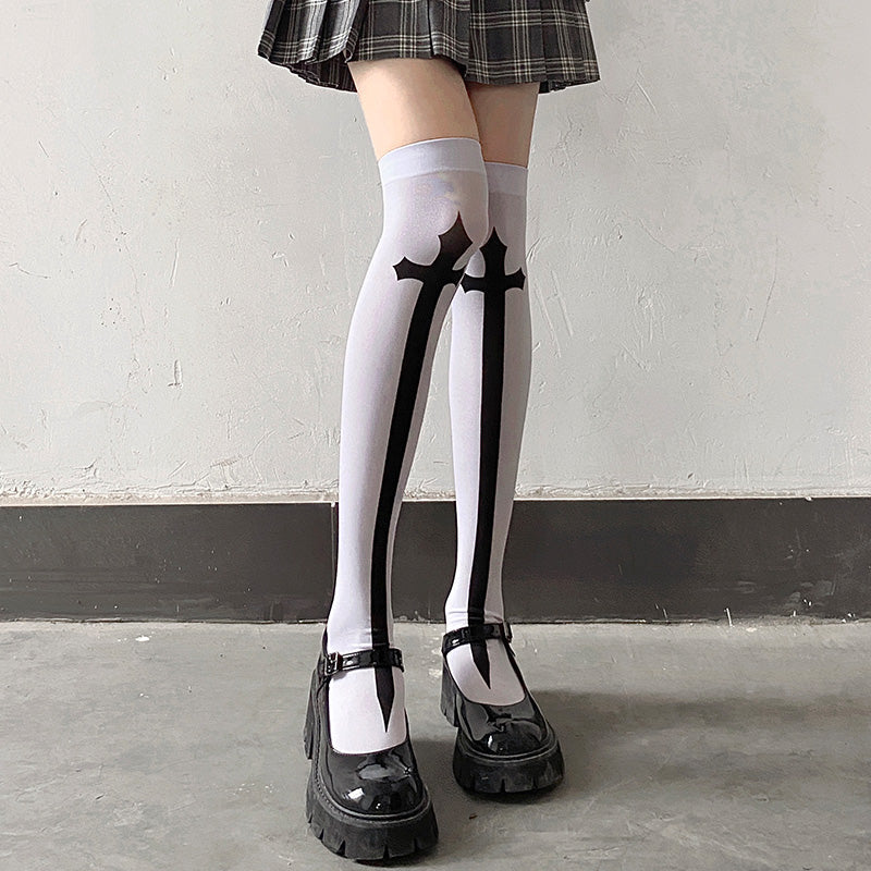 Japanese Gothic Stockings