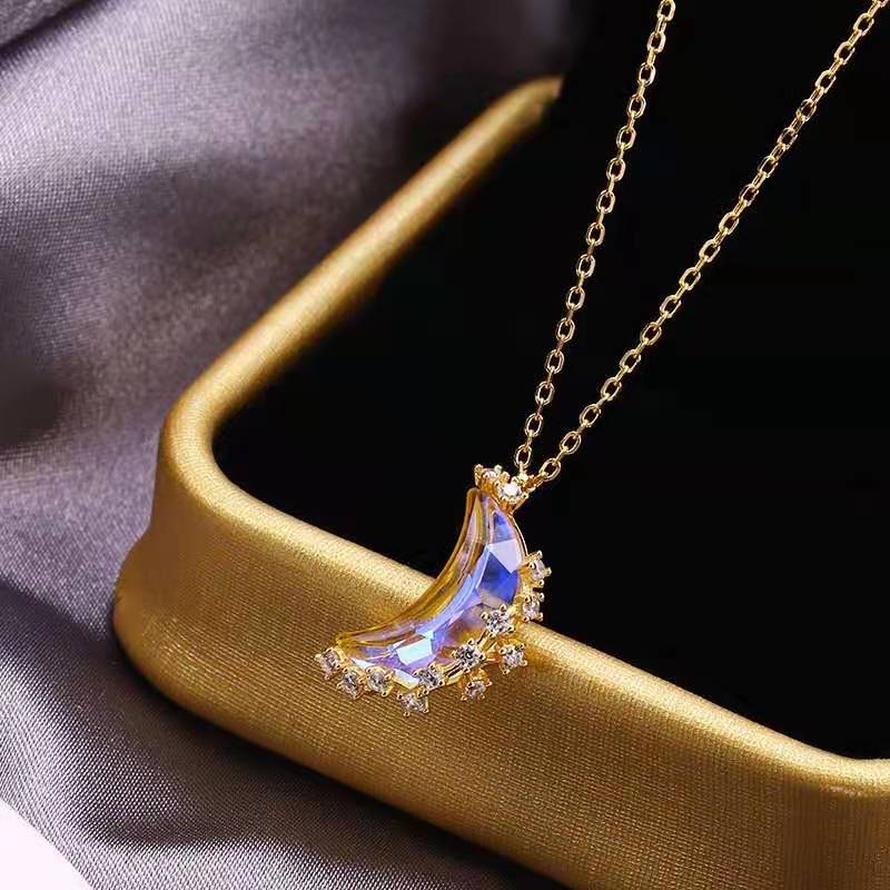Mystic Moon Pendant Necklace