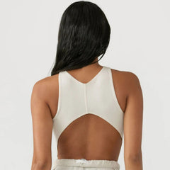 V Neck Padded Women's Yoga Top