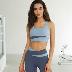 Splicing Seamless Women's Gym & Yoga Set