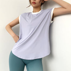 Loose Quick Dry Women's Sports & Fitness T Shirt