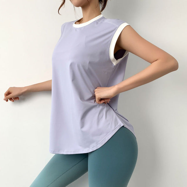 Loose Quick Dry Women's Sports & Fitness T Shirt