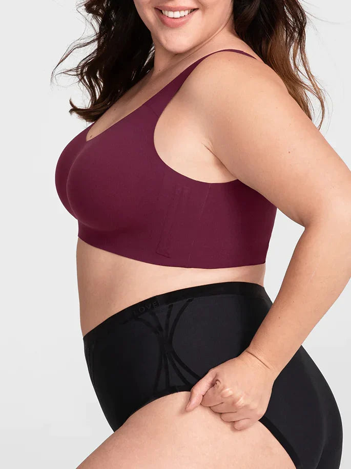 Airy Zero V-Neck Bra Fig Plus