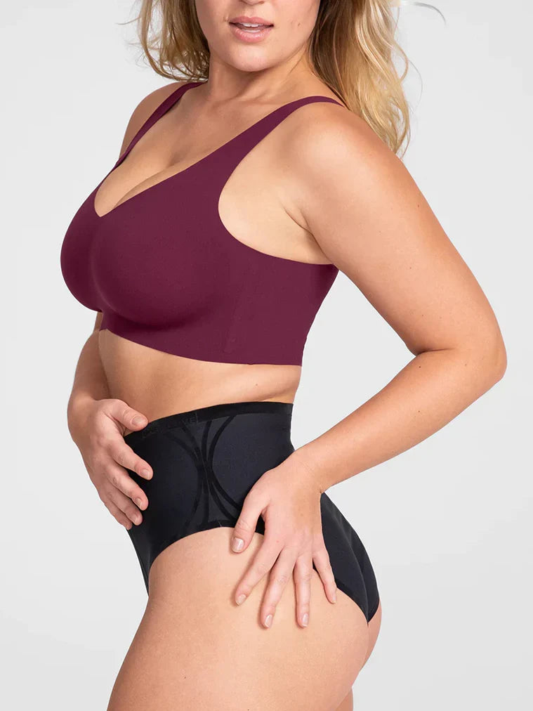 Airy Zero V-Neck Bra Fig