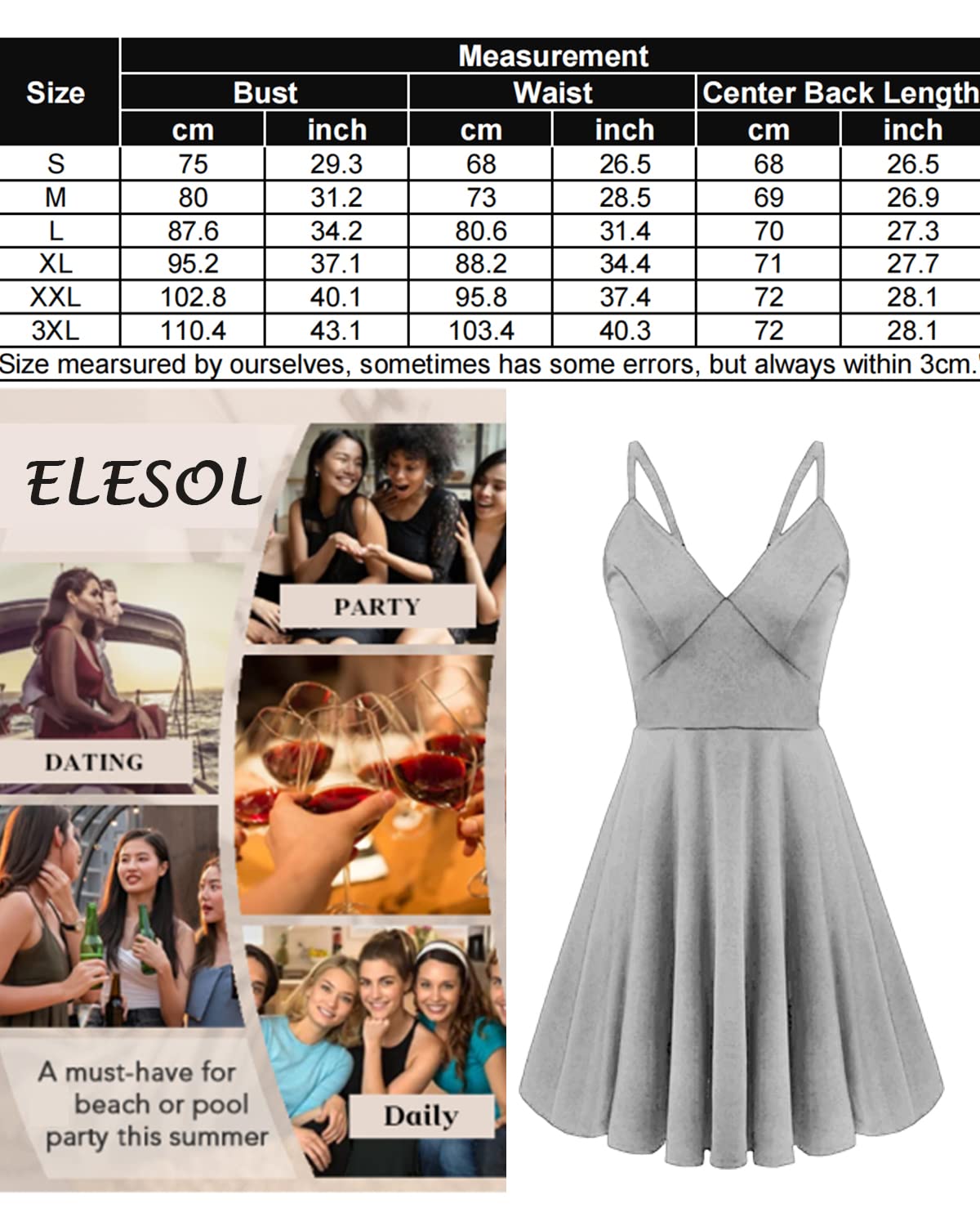 Backless Swing Dress