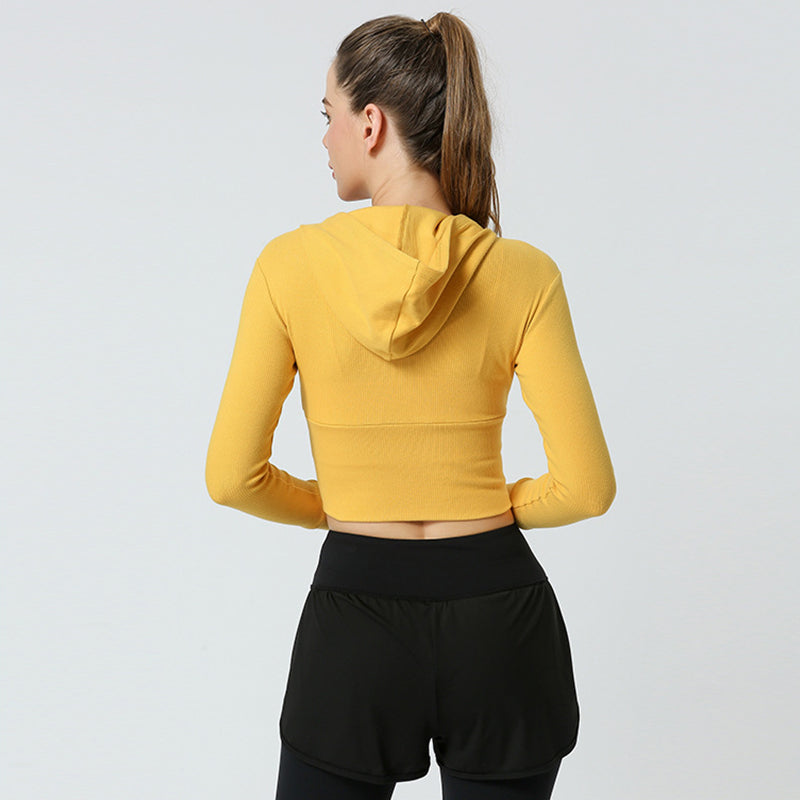 Women's Yoga & Workout Quick Dry Zipper Jacket