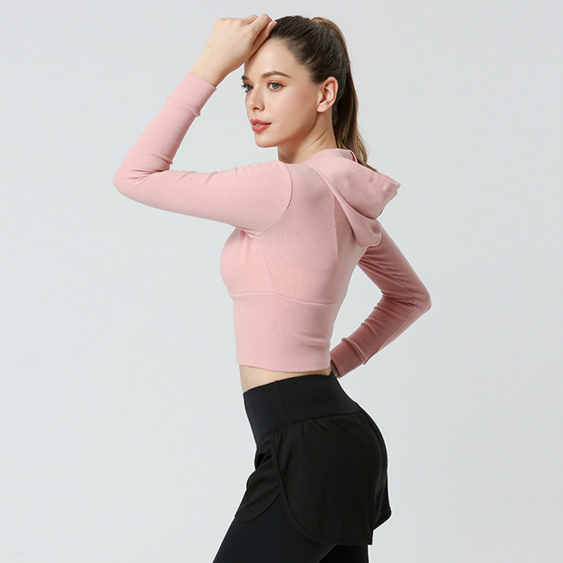 Women's Yoga & Workout Quick Dry Zipper Jacket