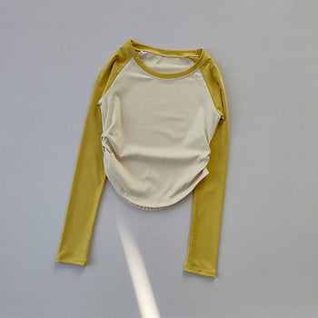 Women's Seamless Long Sleeve Fitness T-shirts
