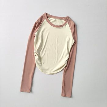 Women's Seamless Long Sleeve Fitness T-shirts