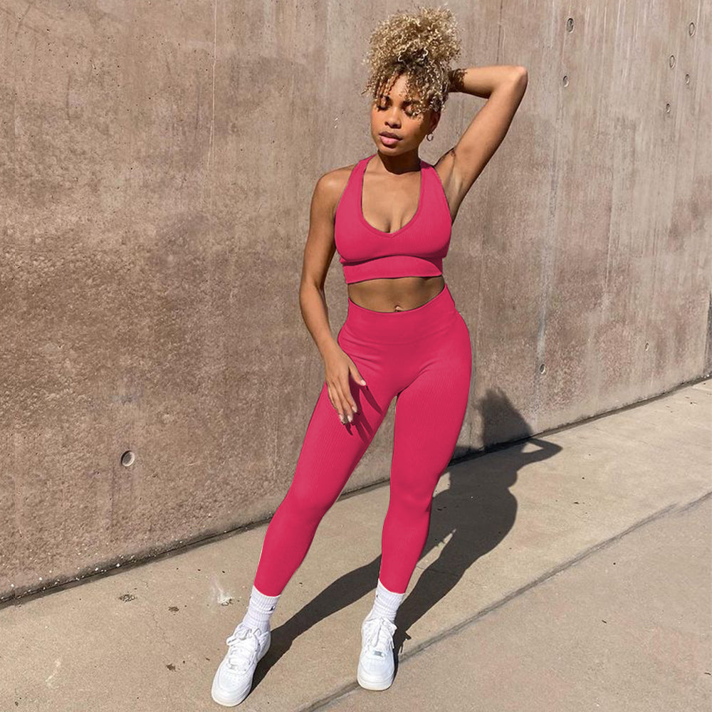 Workout Sets Sports Bra & Leggings