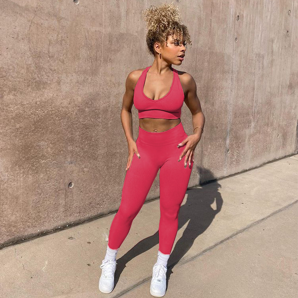Workout Sets Sports Bra & Leggings