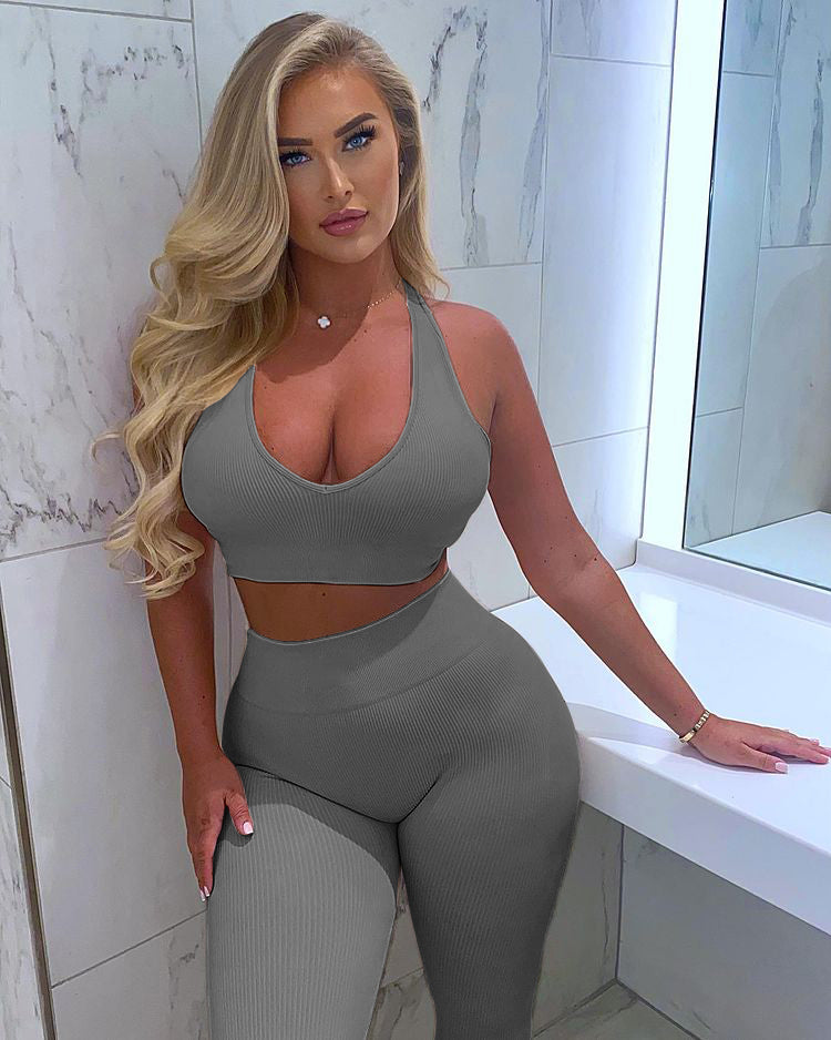 Workout Sets Sports Bra & Leggings