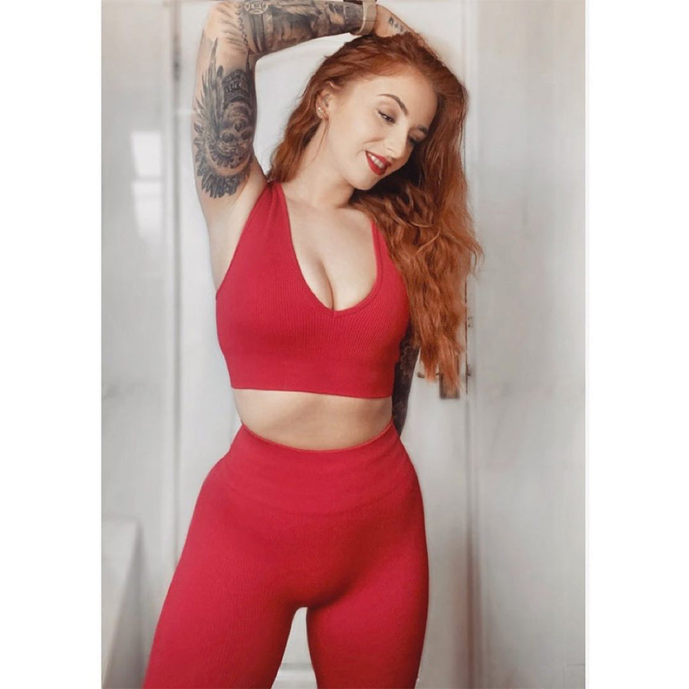 Workout Sets Sports Bra & Leggings