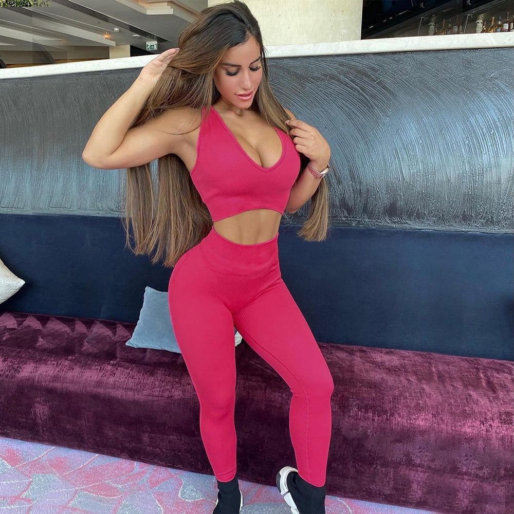 Workout Sets Sports Bra & Leggings