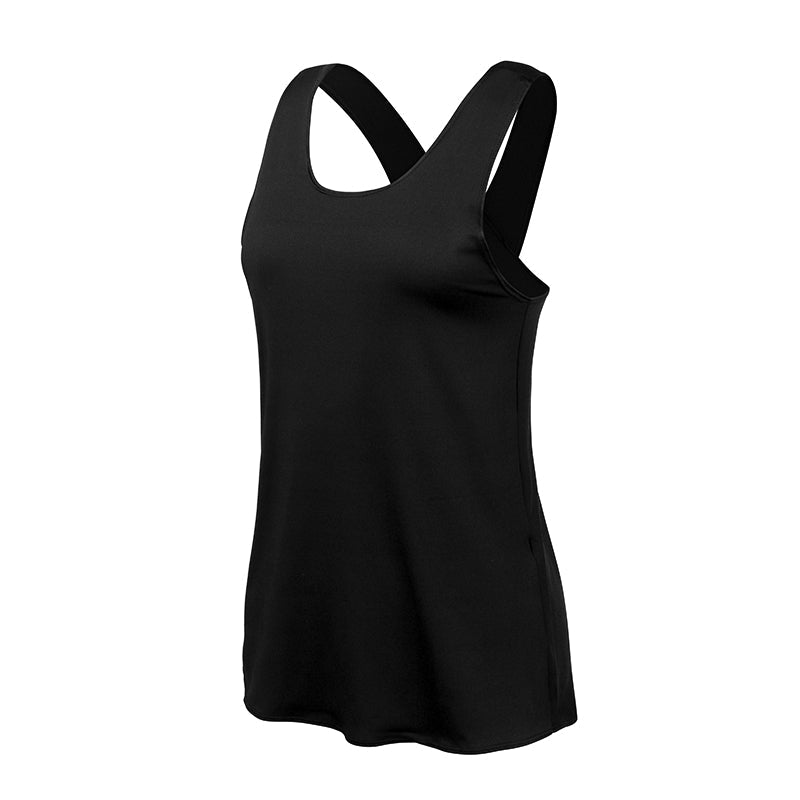 Cross Back Sleeveless Women's Fitness Top