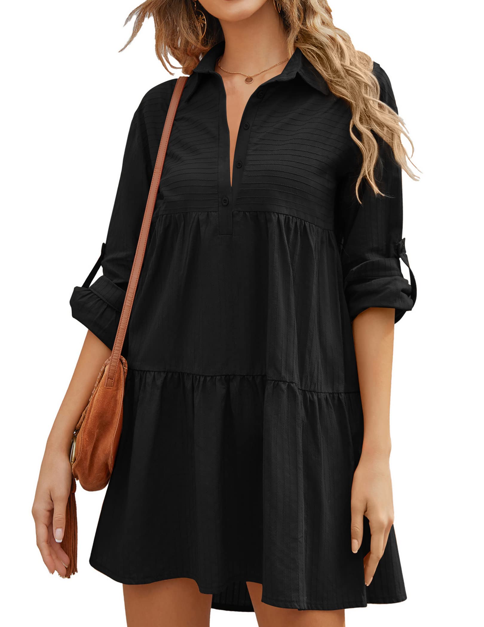 Mini Dress with Long Sleeve