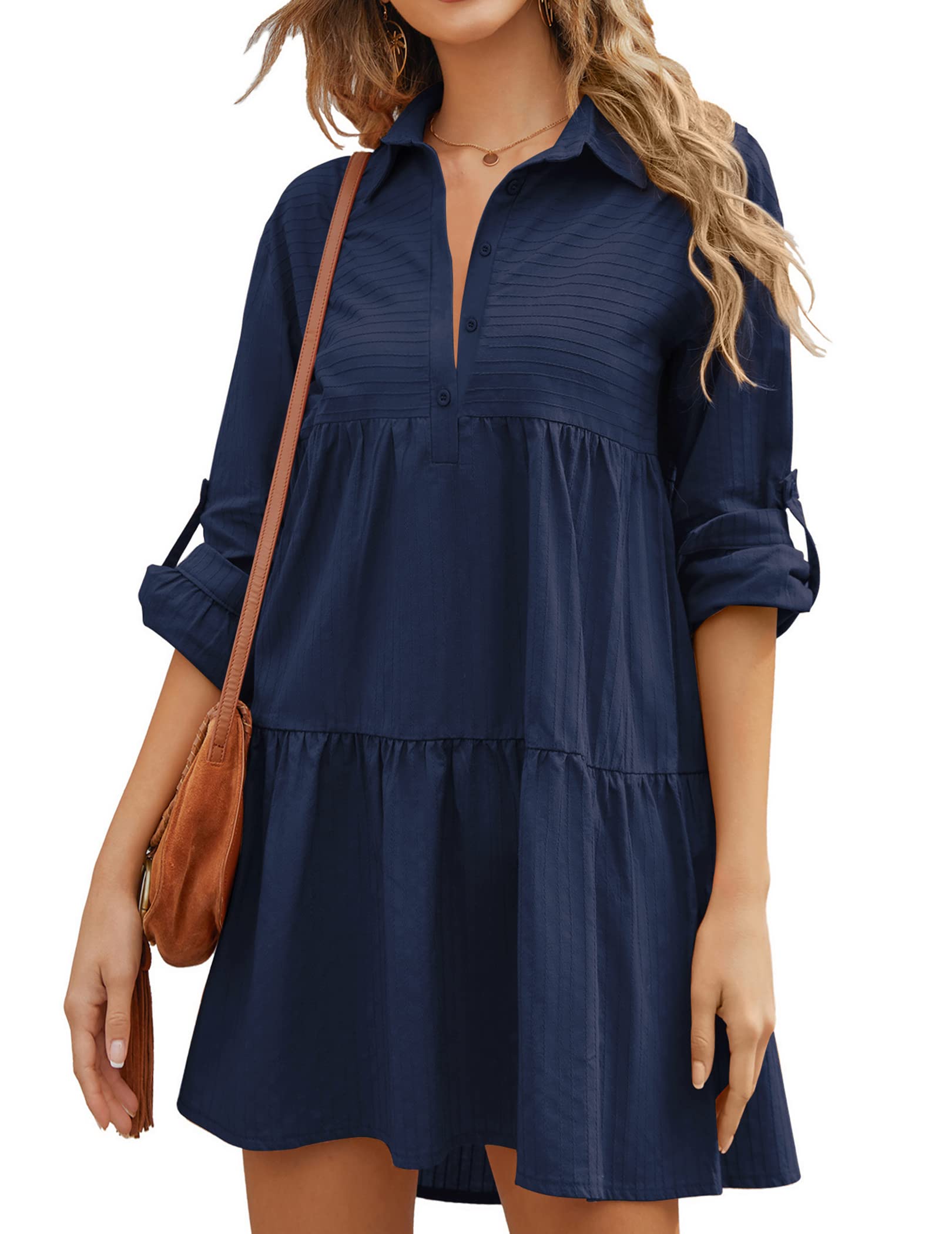 Mini Dress with Long Sleeve