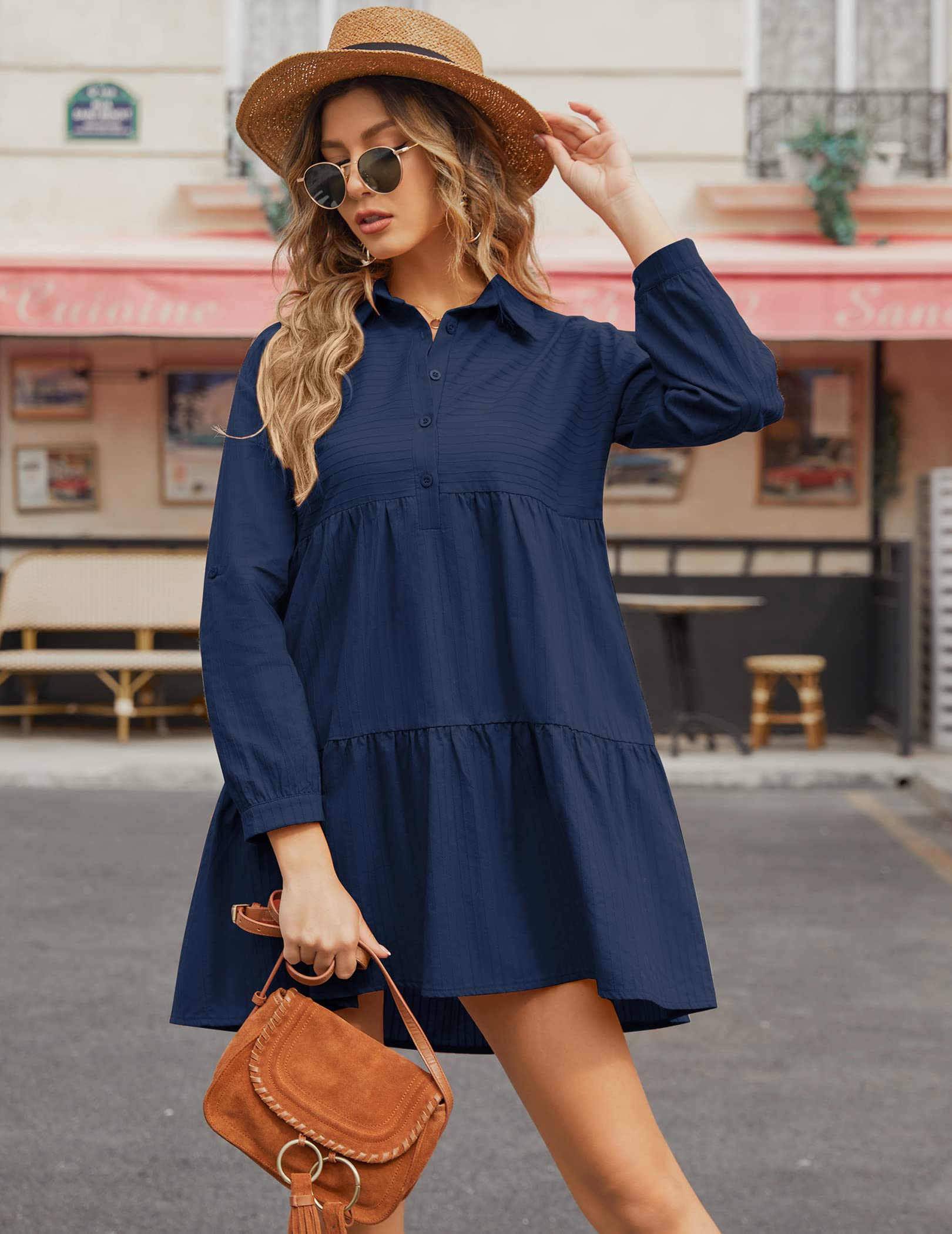 Mini Dress with Long Sleeve