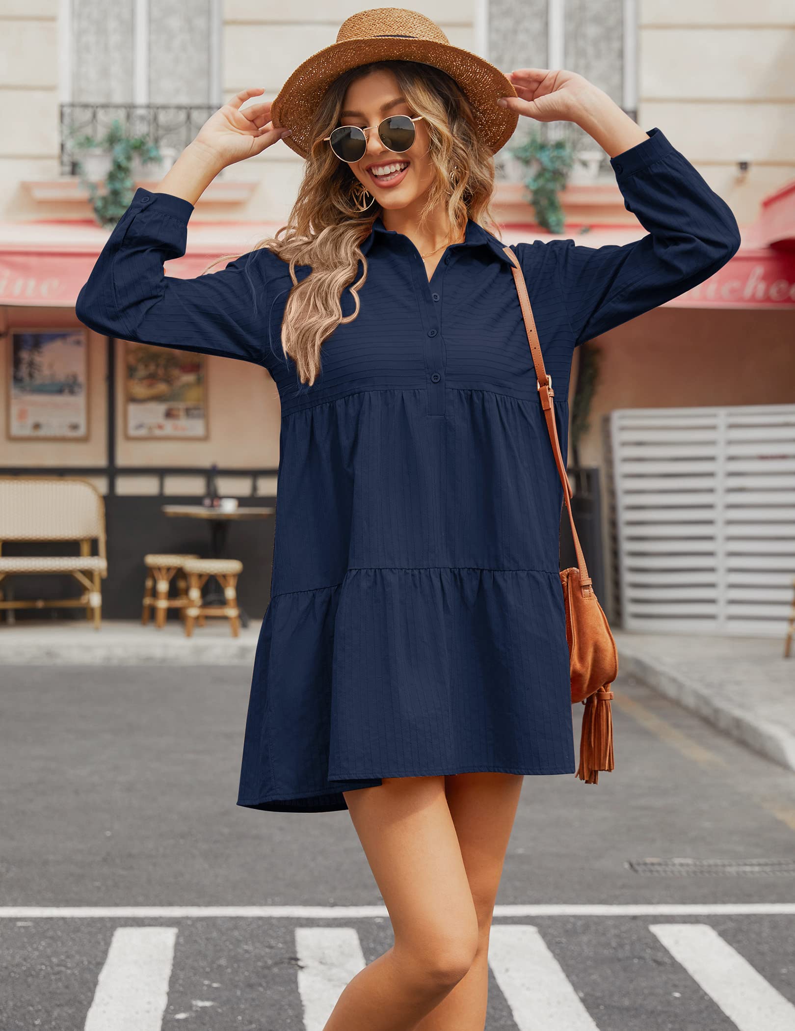 Mini Dress with Long Sleeve