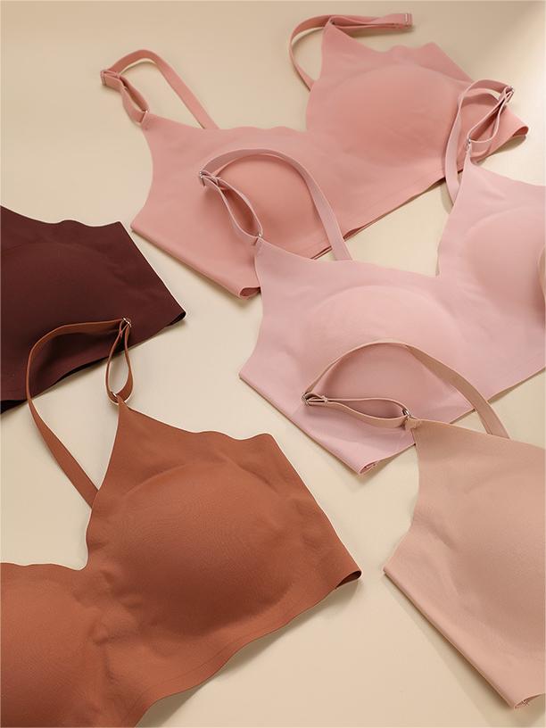 Deep V Seamless Bra