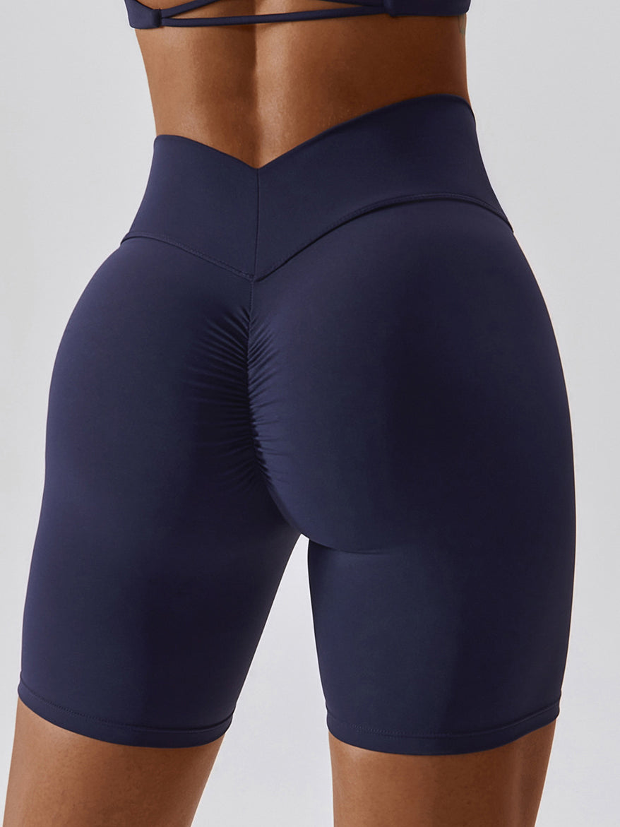 Butter Soft Back V Scrunch Shorts