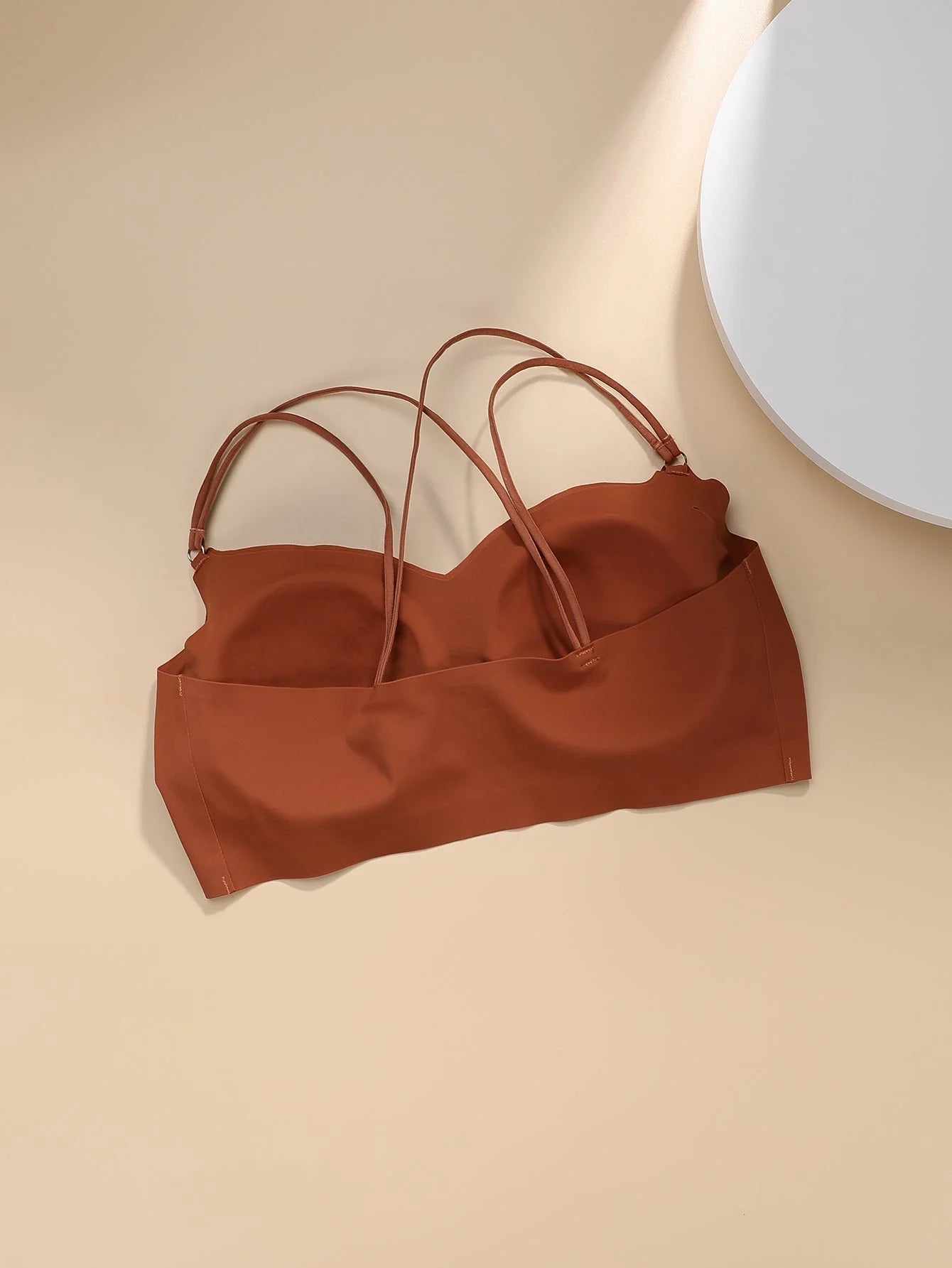 Seamless Wireless Removable Padded Bra Soft Daily Bras Yoga Sleep Leisure Bras