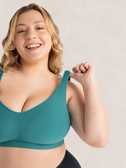 Daily Comfort Wireless Shaper Bra Blue