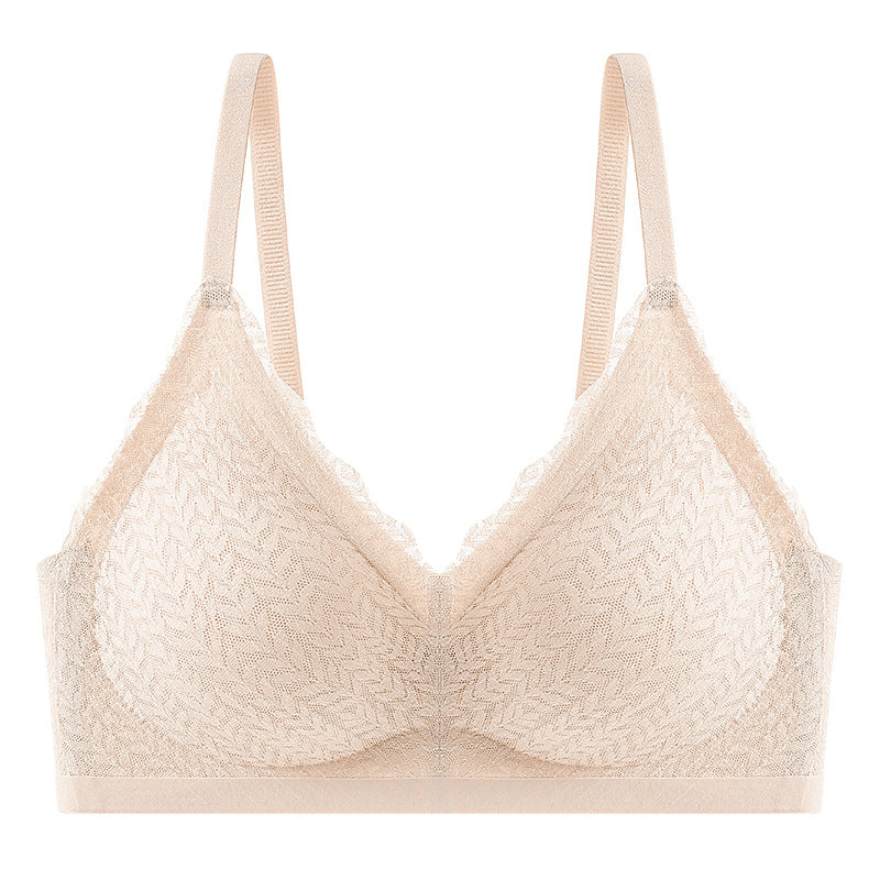 Plus Size Lace Wireless Bralette