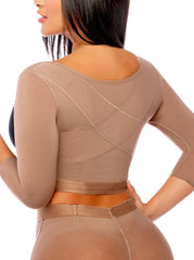 Compression Bra with Sleeves