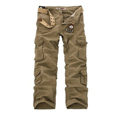 Banks - Men's Khaki Multi-Pocket Cargo Pants
