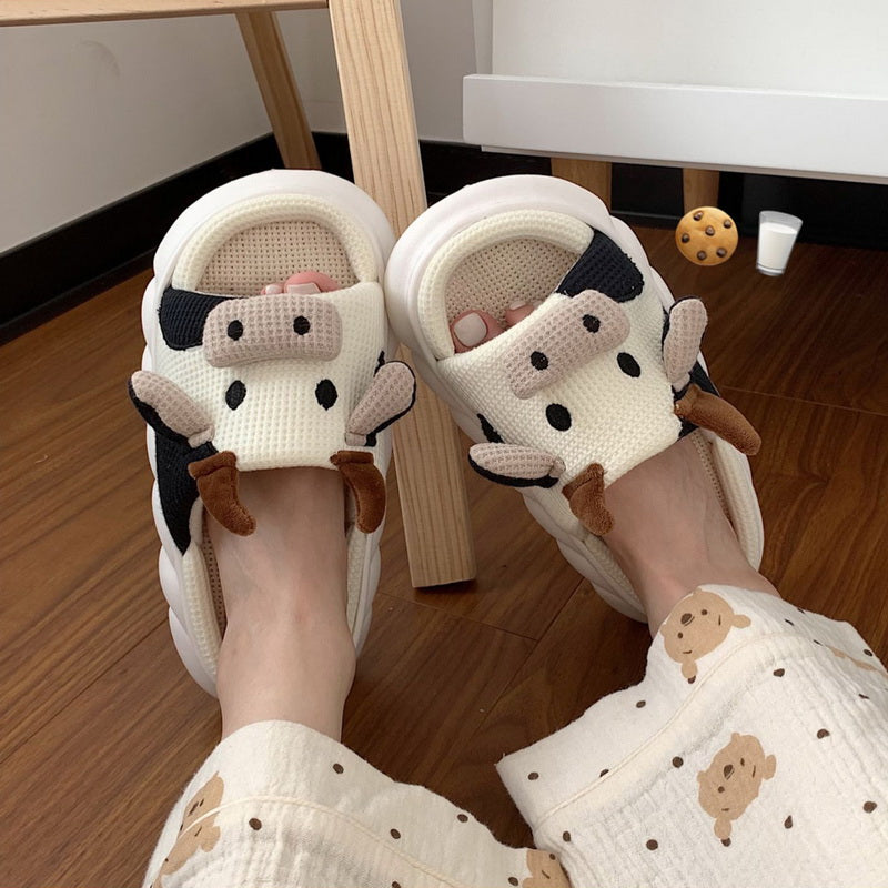 Kawaii Animals Platform Slippers