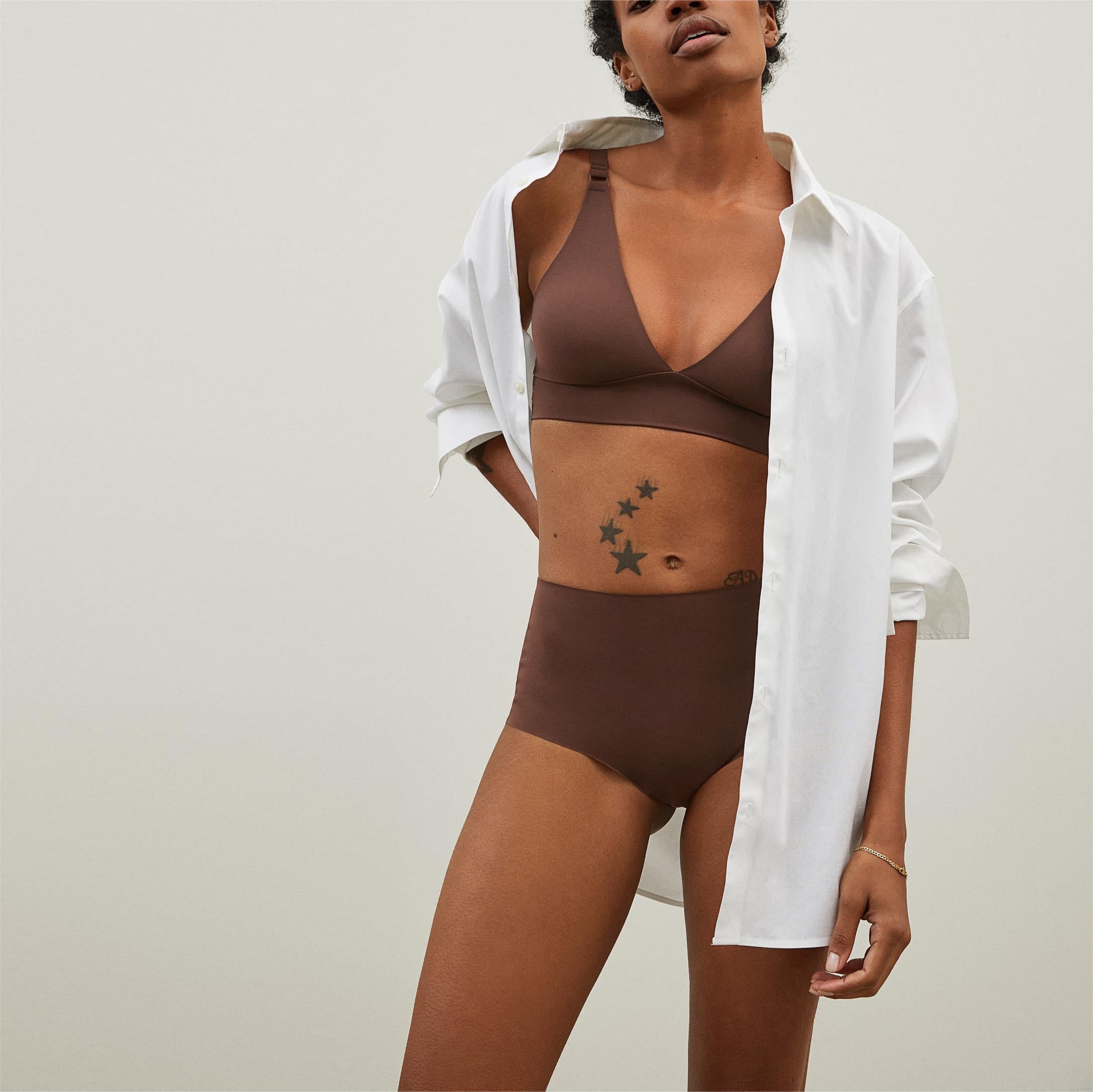 The Invisible Push Up Wireless Bra Tan