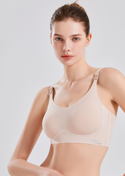 Nursing Maternity Body Seamless Sustainable Butterscotch Bra