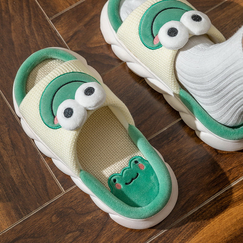 Kawaii Animals Platform Slippers