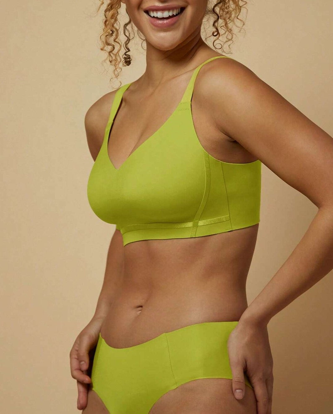 Wireless Lounge Bra LightGreen