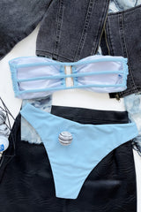 Light Blue Bikini Bottoms