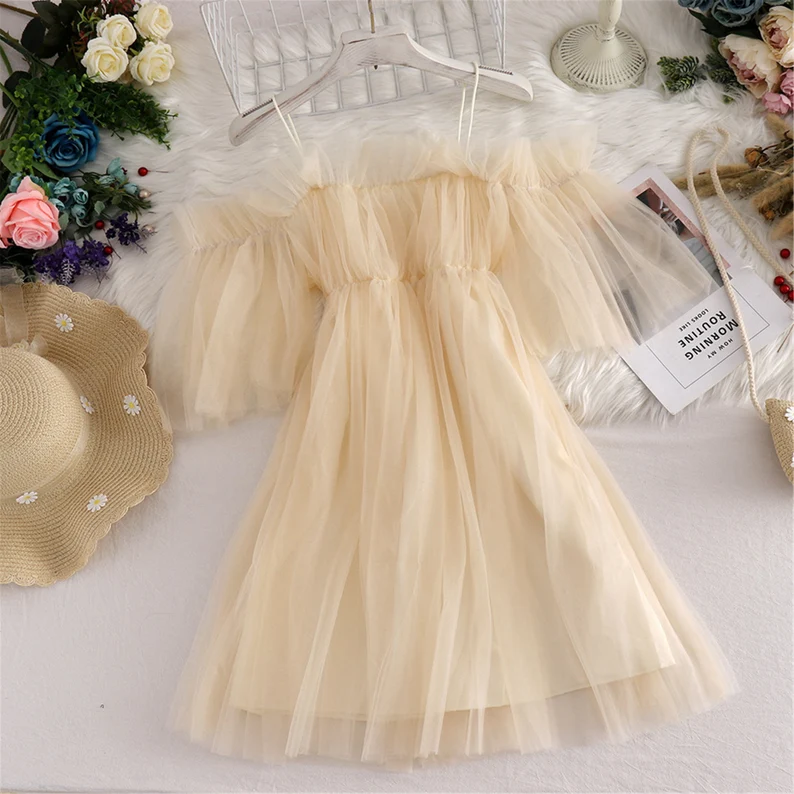 Vintage Fairytale Cottagecore Dress