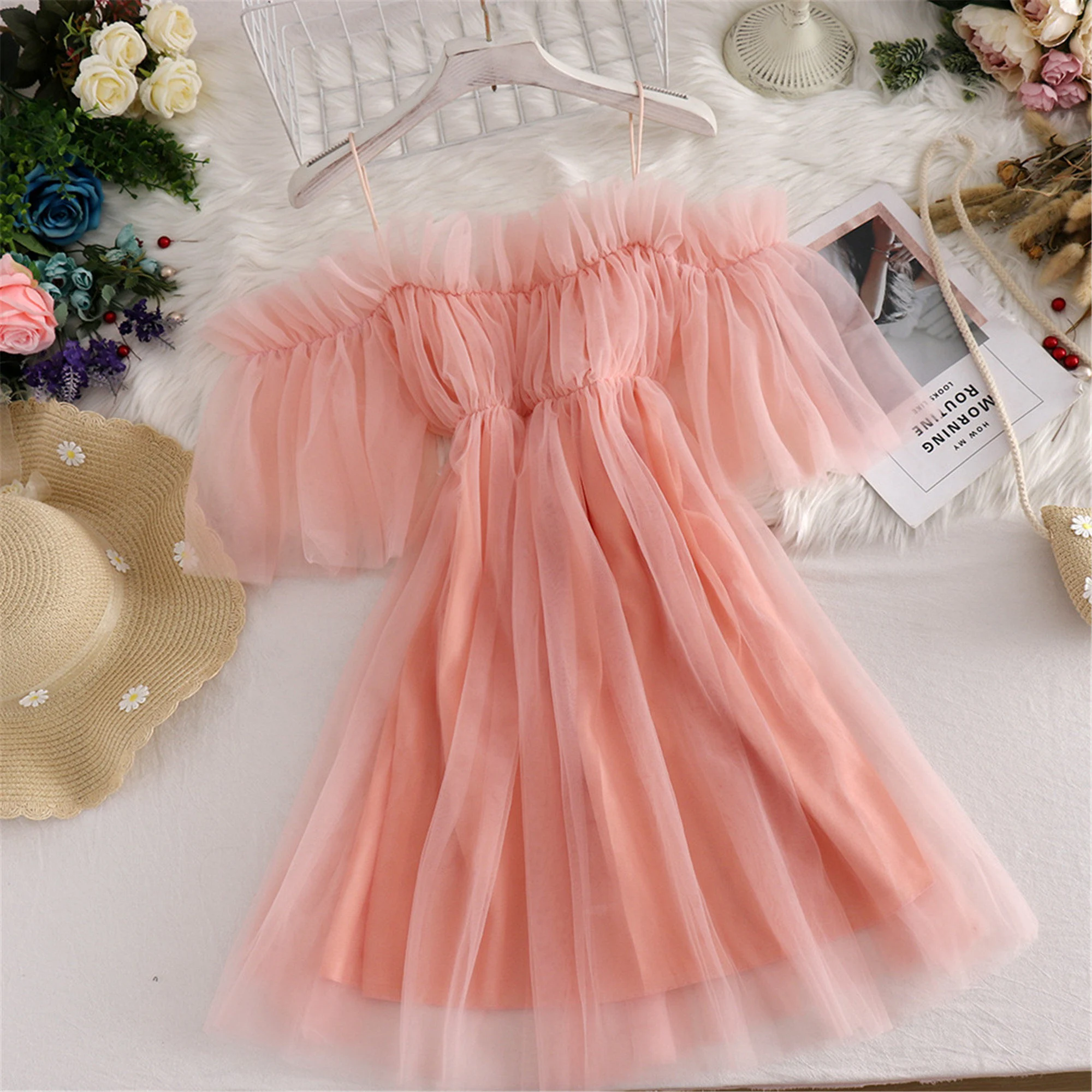 Vintage Fairytale Cottagecore Dress